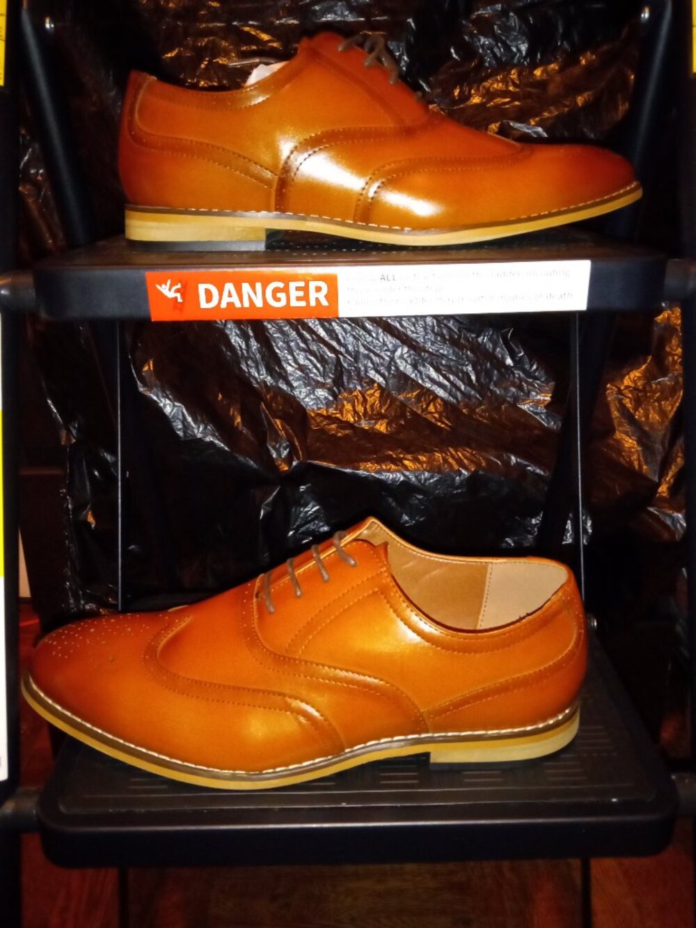 Stacy Adams Dunbar Wingtip Oxford - Boys 7Y